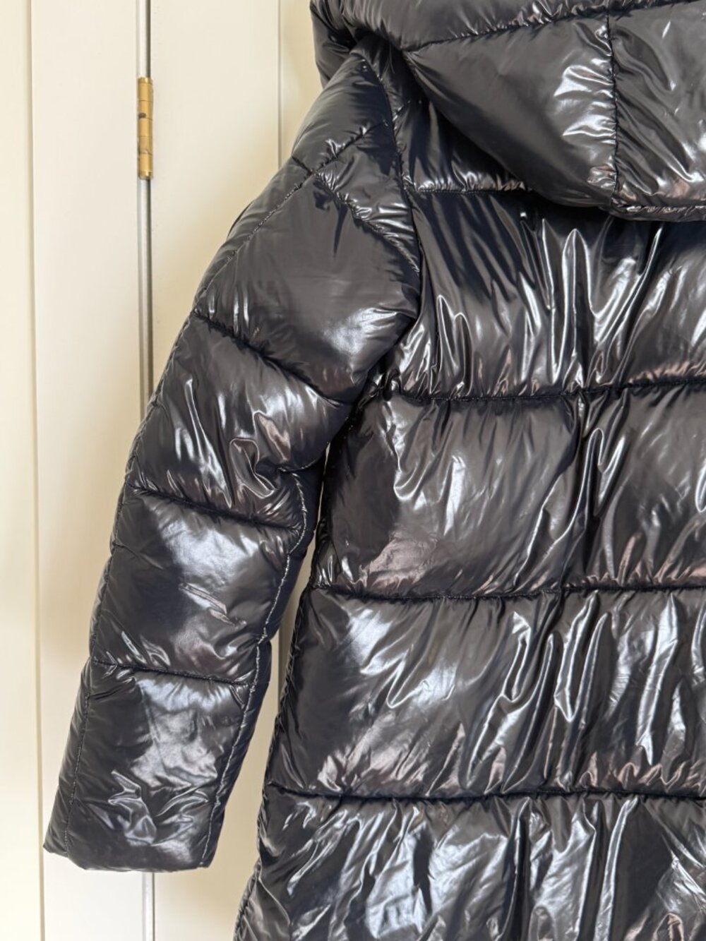 Save The Duck Puffer Jacket - Black - Size 2/M - Picture 9 of 11